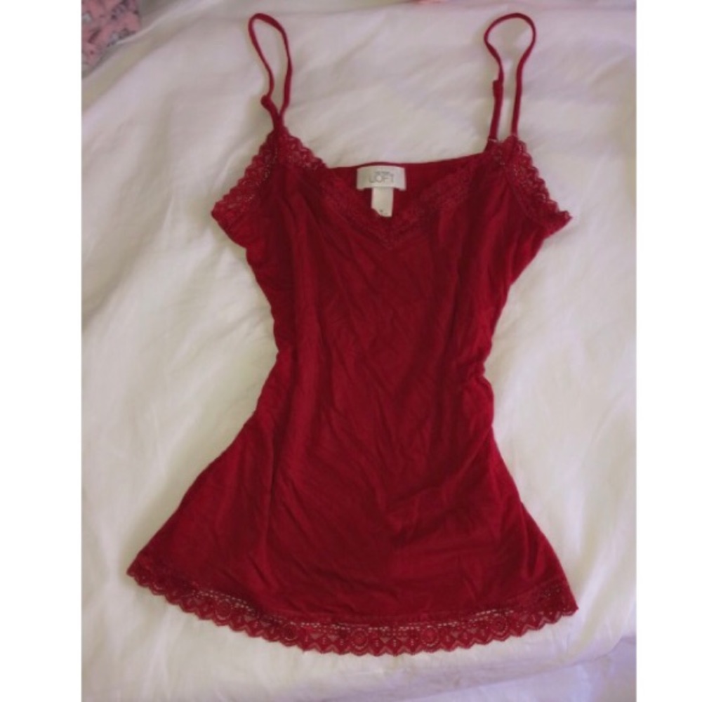 Sexy Red Lacey Tank ❤️